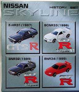 TOMICA SKYLINE HISTORY SET 001-02